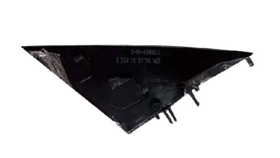 오른쪽 창문 A 기둥 삼각형 커버 테슬라 모델 Y 1495633-00-B에 적합합니다.