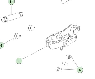테슬라 모델 3 2021 왼쪽 트렁크 힌지 1551482-00-H OEM Fit