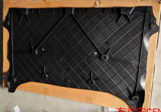 테슬라 모델 S/X 2021 ABS 플라스틱을 위한 블랙 프론트 에어로 쉴드