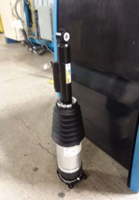 Tesla Model X 앞쪽 왼쪽 에어 스프링 모듈 1027061-00-D 알루미늄 합금