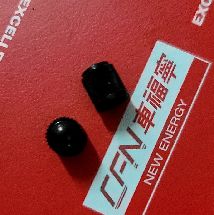 테슬라 모델 3/Y/X/S TPMS 먼지 캡 - 검은색 플라스틱 밸브 스템 커버