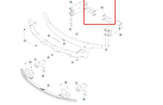 M10-1.5X157 HF 볼트 테슬라 모델 3/Y - 1120775-00-A