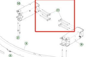 M10-1.5X157 HF 볼트 (Tesla Model 3/Y용) 1120775-00-A 1200MPa