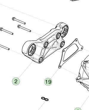 테슬라 MX/MS SDU-F 토크 반응 팔 1052783-00-C 1800 N*m 용량
