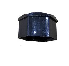 Tesla Model S/3용 무광 블랙 휠 너트 커버 22mm 15mm ABS 플라스틱