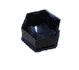 Tesla Model S/3용 무광 블랙 휠 너트 커버 22mm 15mm ABS 플라스틱