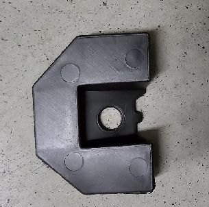 테슬라 모델 S 2021+ RH 후방 배머 브래킷 130x35x3.5mm