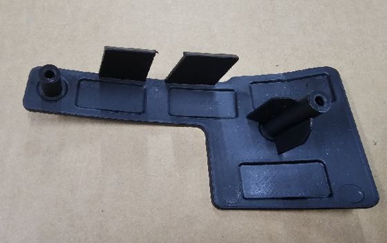 테슬라 모델 X 2021 좌측 안개 램프 홀더 18x9x5cm 블랙 ABS