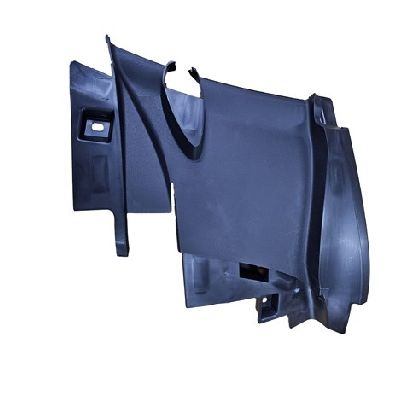 테슬라 모델 X 2021+ 좌측 안개 조명 브래킷 44x35x6cm 검은 ABS