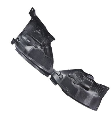 테슬라 모델 X 2021+ 앞 왼쪽 휠 라이너 175x60x20mm 검은색