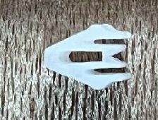 6MM 테슬라 모델 X 좌측 2R IB/OB 사이드 쉴드 어셈블리용 엣지 클립 1496105-00-B