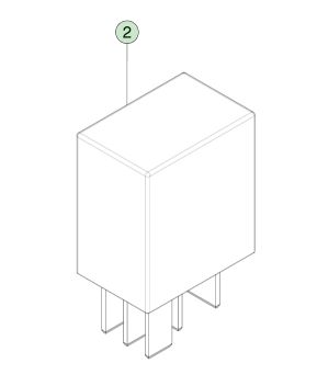 테슬라 모델 S (2012-2021) OEM 부품 1009577-00-A용 40 Amp 12 볼트 플러그인 릴레